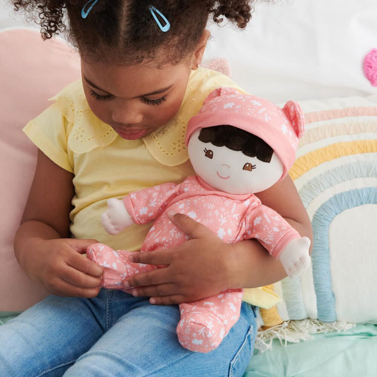 RECYCLED BABY DOLL: POPPY 'HIBISCUS'