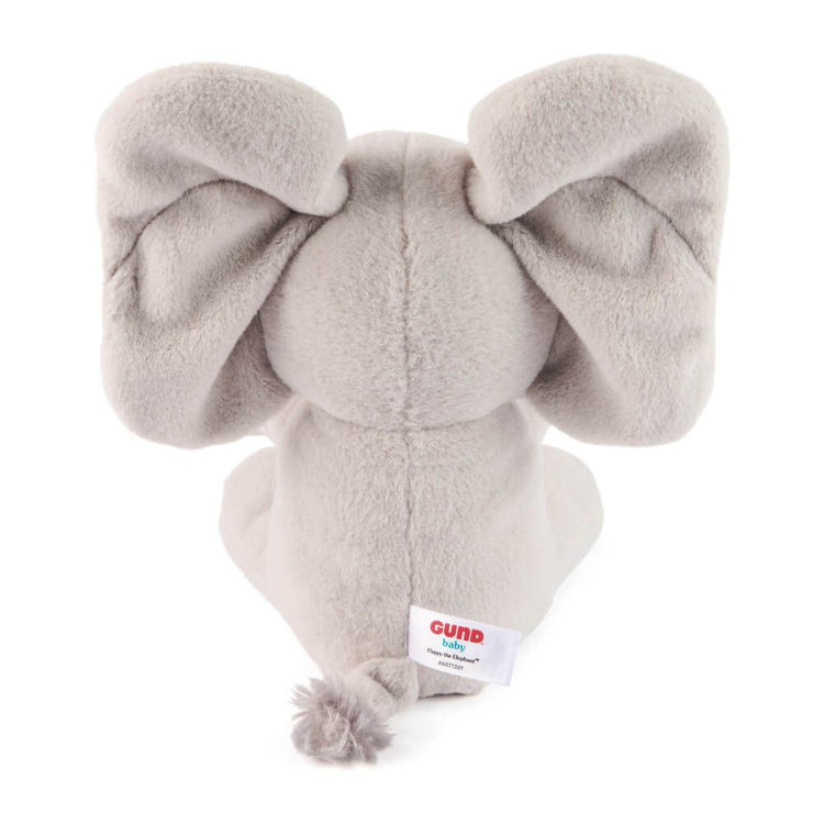 GUND FLAPPY ELEPHANT HANDHELD PEEK-A-BOO PLUSH