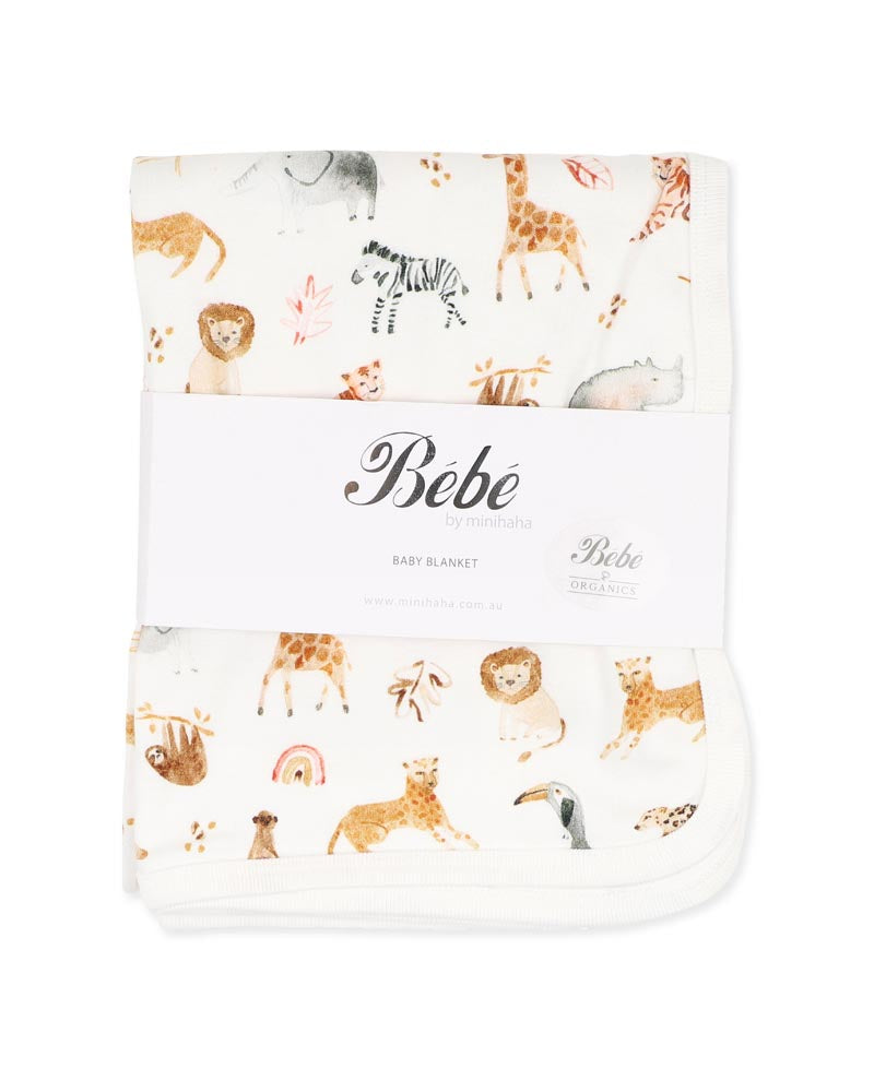 BEBE BILLIE PRINT ORGANIC  BUNNY RUG
