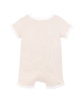 BEBE BILLIE GIRAFFE ORGANIC  SS ZIPSUIT