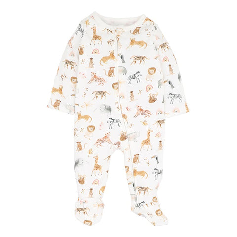 BEBE BILLIE ORGANIC LS ZIPSUIT
