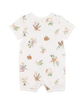 BEBE AUSTRALIANA ORGANIC SS  ZIPSUIT