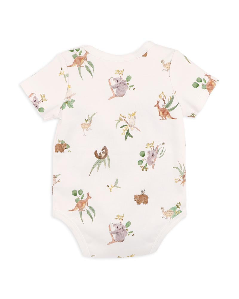 BEBE AUSTRALIANA ORGANIC  BODYSUIT