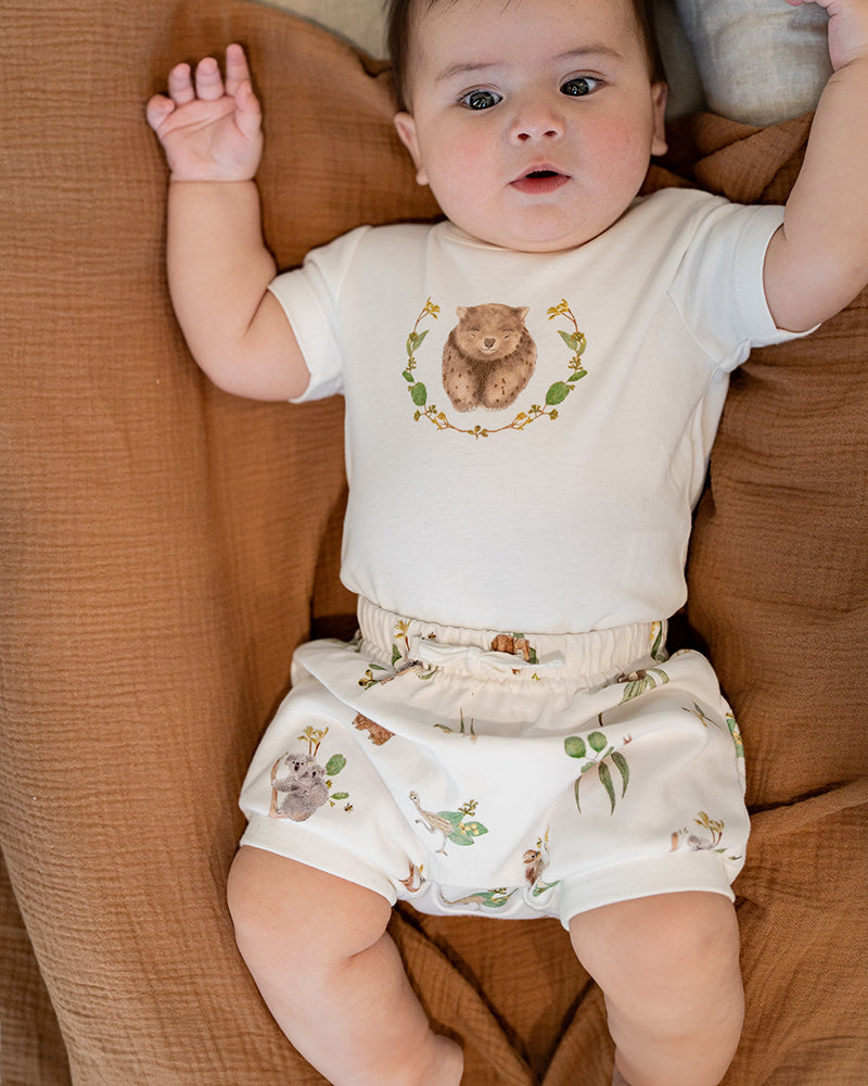Bebe AUSTRALIANA ORGANIC  SHORTS