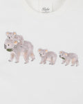 BEBE AUSTRALIANA KOALA  ORGANIC TEE