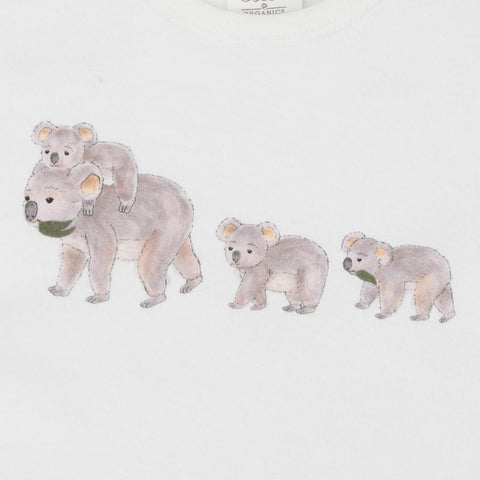 BEBE AUSTRALIANA KOALA  ORGANIC TEE