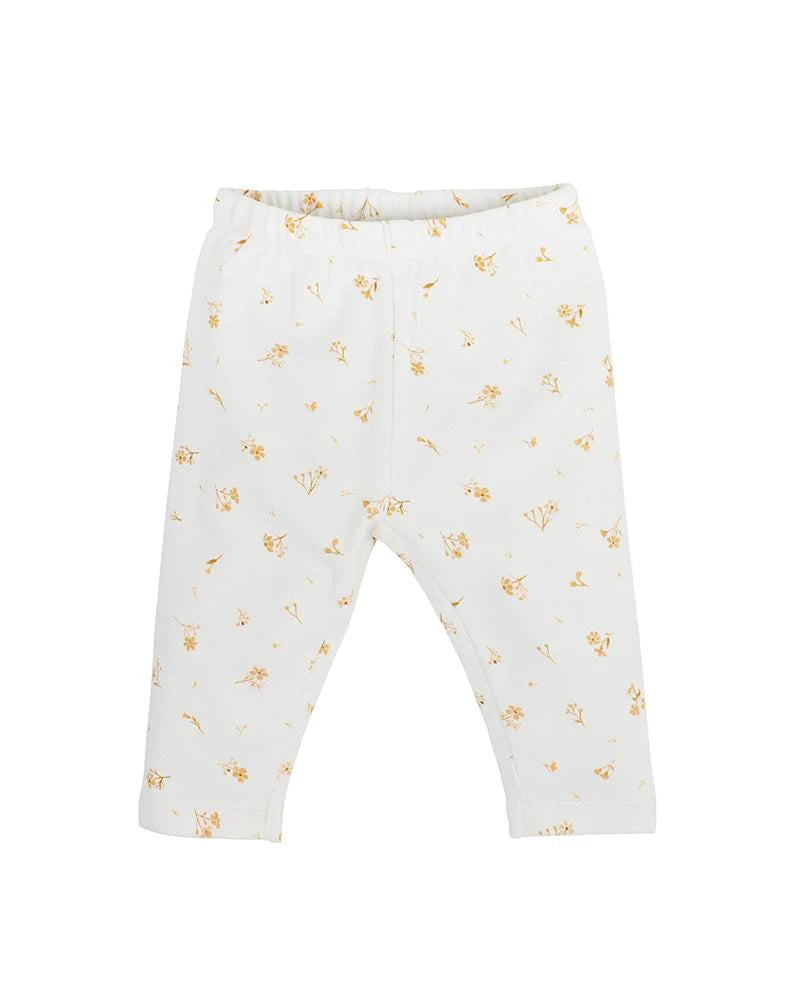 Size 2 BEBE BAILEY WOMBAT TEE and BEBE BAILEY FLORAL LEGGINGS With Free Fox Rattle Special Combo Set