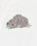 BEBE BAILEY KOALA VELOUR ONESIE