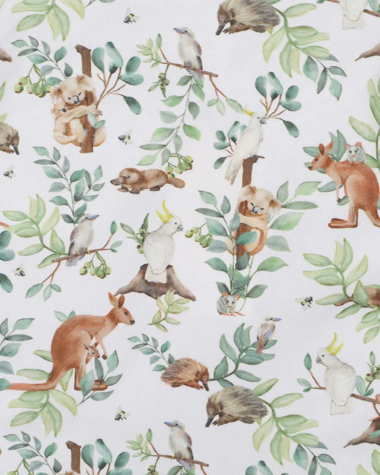 BEBE CHARLIE ORGANIC LS BODYSUIT