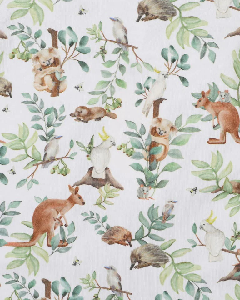 BEBE CHARLIE ORGANIC ZIPSUIT