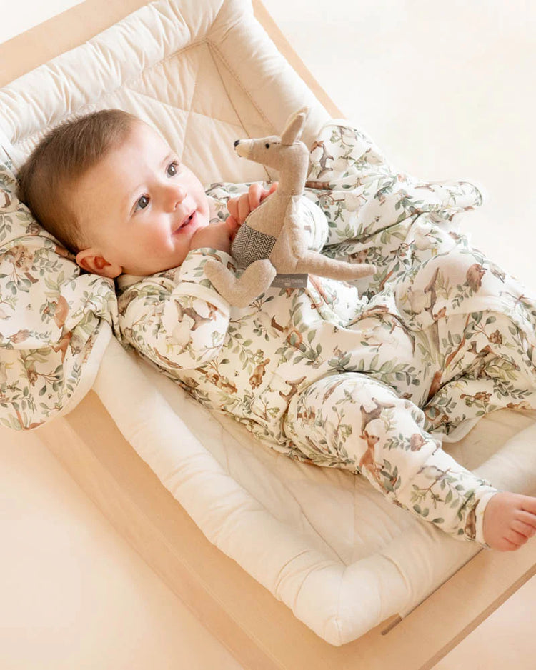 BEBE CHARLIE ORGANIC ZIPSUIT