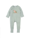 BEBE CHARLIE KANGAROO ORGANIC ZIPSUIT