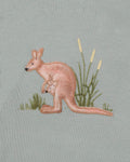 BEBE CHARLIE KANGAROO ORGANIC ZIPSUIT