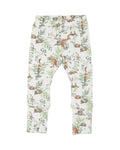BEBE CHARLIE ORGANIC TURN BACK FEET LEGGINGS