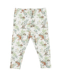 BEBE CHARLIE ORGANIC TURN BACK FEET LEGGINGS