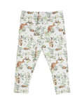 BEBE CHARLIE ORGANIC TURN BACK FEET LEGGINGS