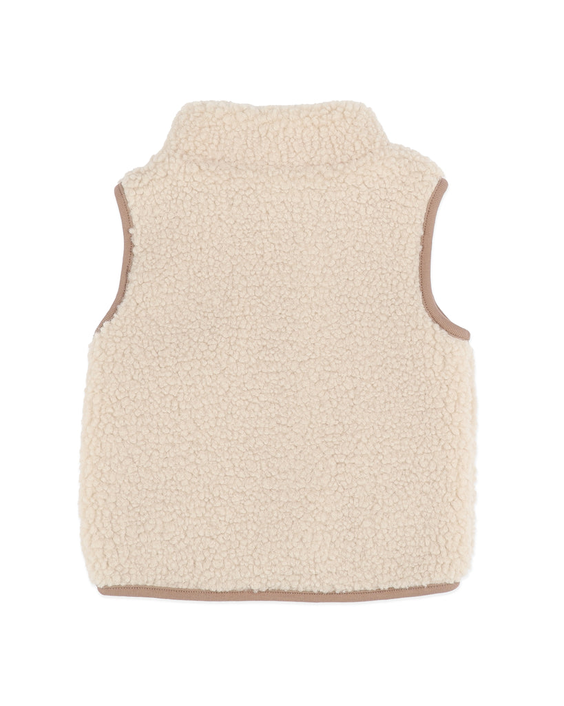 BEBE NATURAL SHERPA VEST