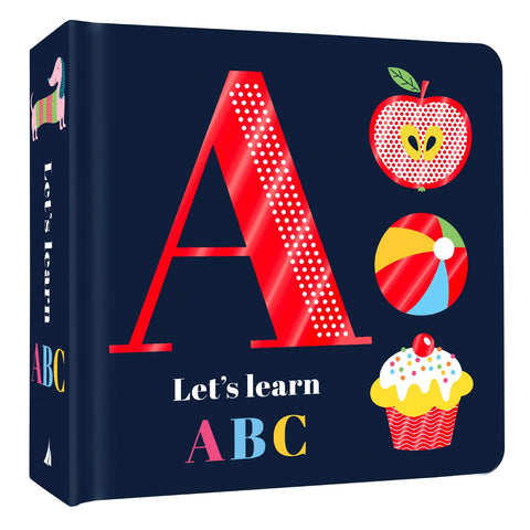 Chunky Foil Board Book - Let's Learn ABC