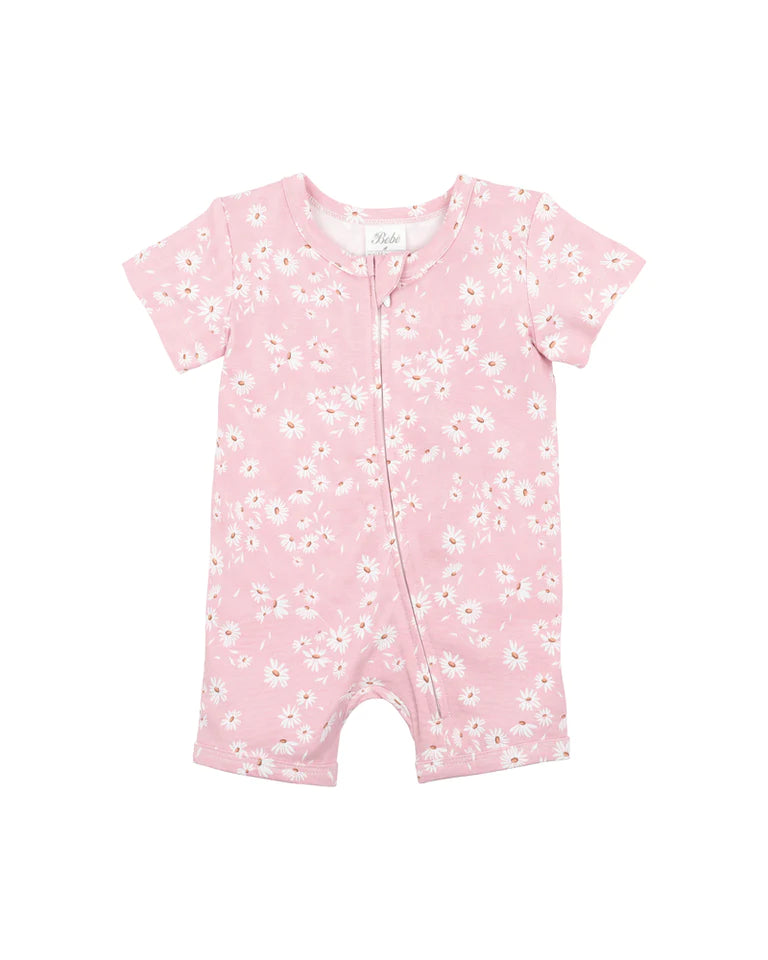 BEBE MARGHERITA ORGANIC SS ROMPER