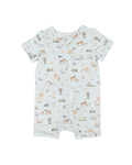 BEBE  FARM ECOCOSY  SS ZIPSUIT