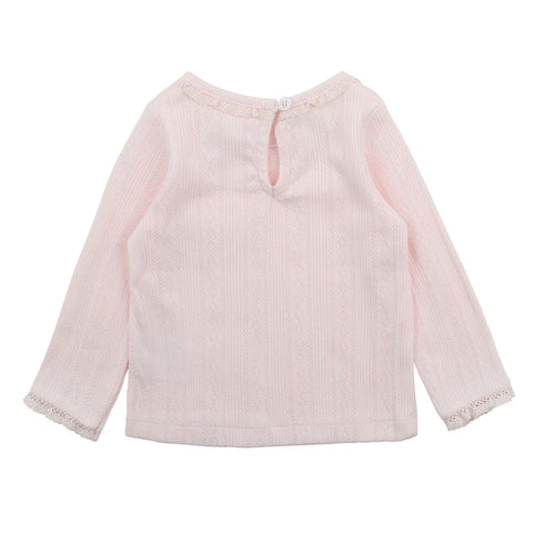 BEBE PINK ORGANIC POINTELLE