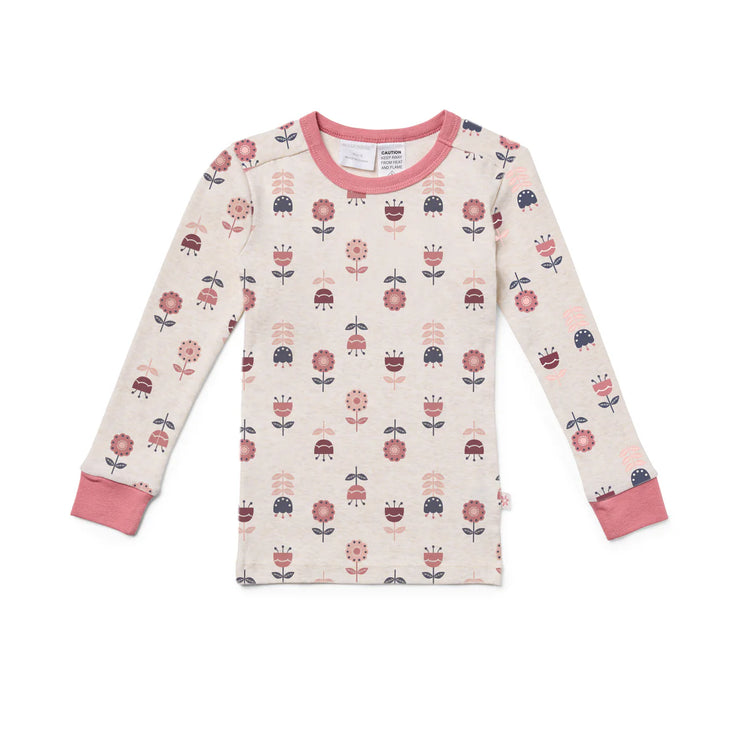 Marquise Girls Scandi Flower Pyjamas