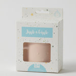 Jiggle & Giggle Riley Silicone Sippy Cup with Straw - Peach