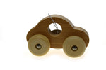 SIMPLE WOODEN TOY CAR-- NATURAL