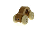 SIMPLE WOODEN TOY CAR-- NATURAL
