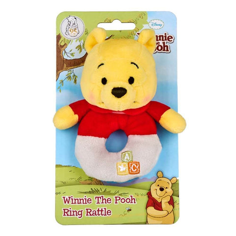RED SHIRT: WINNIE THE POOH RING RATTLE