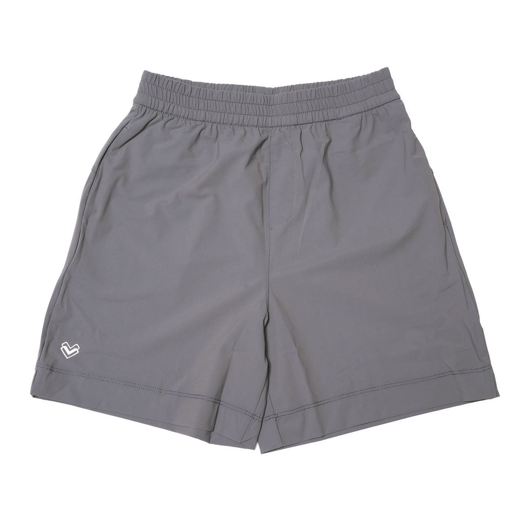 Lesimo Boys Running Shorts- Cement Grey