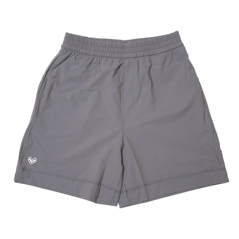 Lesimo Boys Running Shorts- Cement Grey