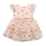 BEBE STAR DRESS 3-7 YRS