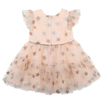 BEBE STAR DRESS 3-7 YRS