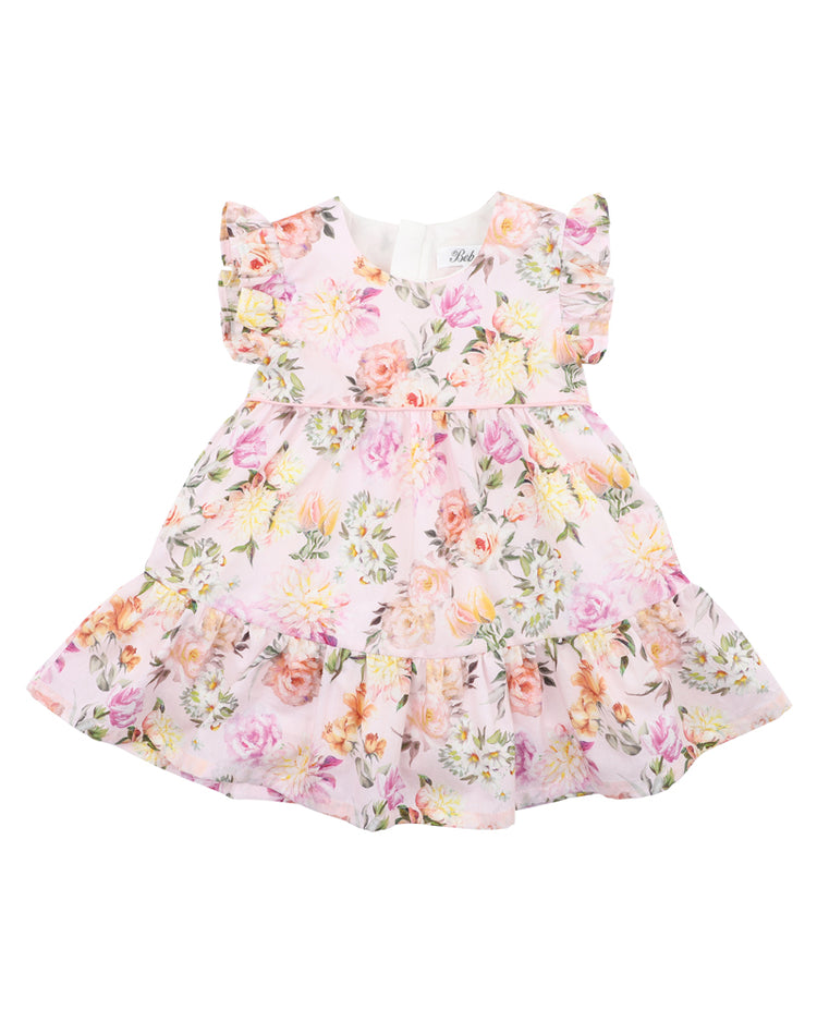 BEBE TILLIE PRINT DRESS 3-7 YRS