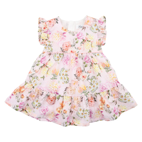 BEBE TILLIE PRINT DRESS 3-7 YRS