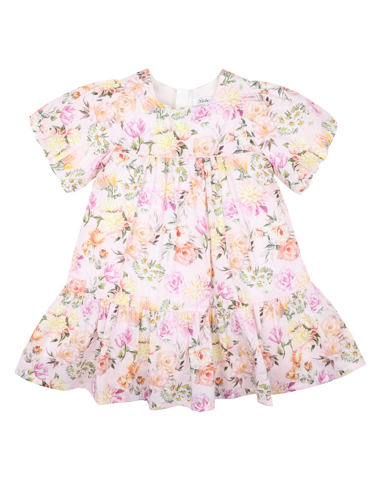 BEBE TILLIE PRINT DRESS 3-7 YRS