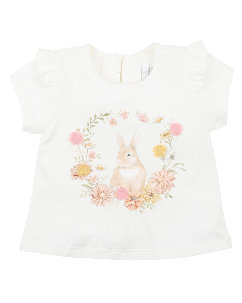 BEBE  LARA BUNNY TEE 3-7Y