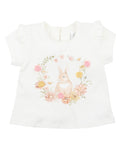 BEBE  LARA BUNNY TEE 3-7Y