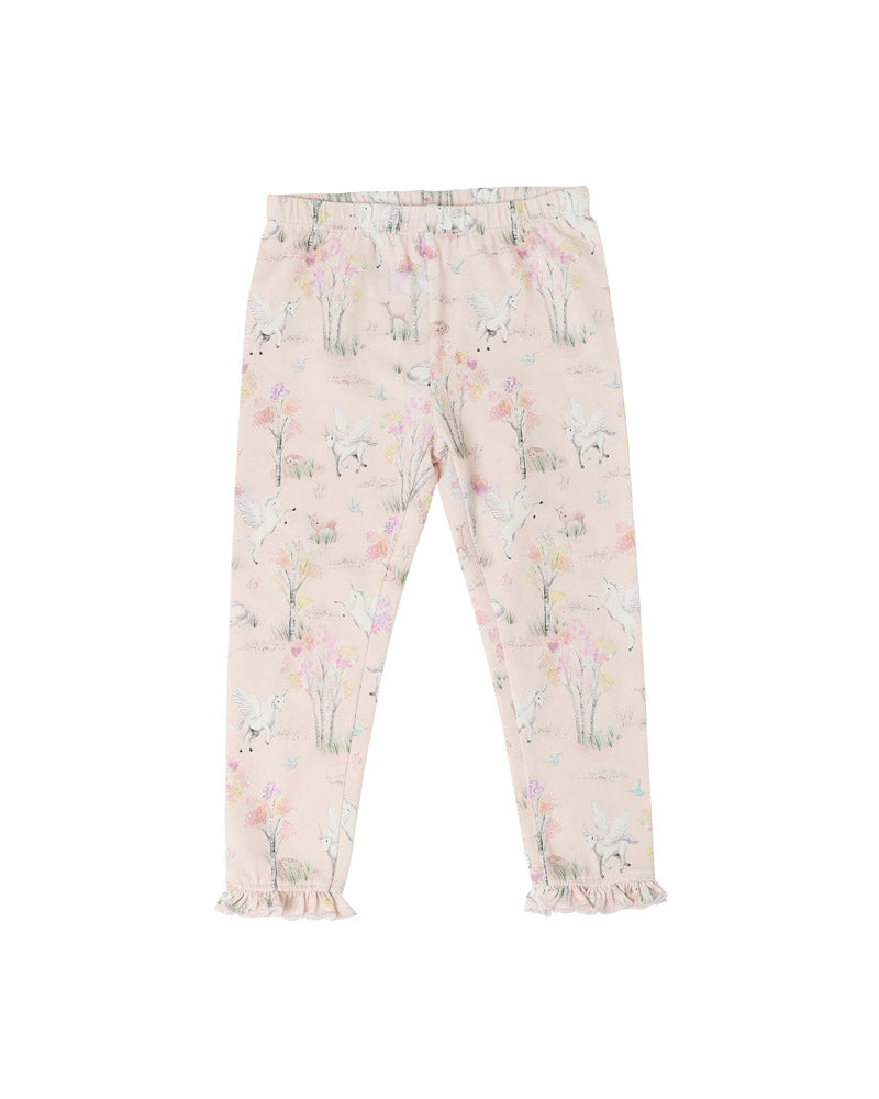 BEBE FLORENCE PRINT 7/8 LEGGINGS 3-7 YRS