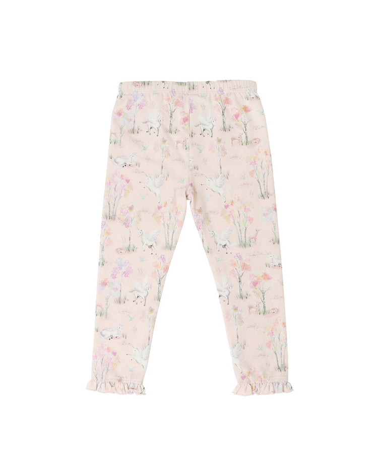 BEBE FLORENCE PRINT 7/8 LEGGINGS 3-7 YRS