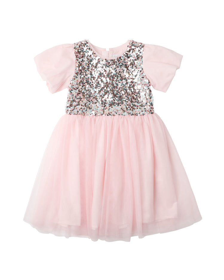 BEBE FESTIVE SEQUIN BODICE TUTU DRESS 3-7 YRS