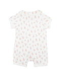 BEBE ANYA DITSY PRINT ORGANIC SS ZIPSUIT