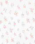 BEBE ANYA DITSY PRINT ORGANIC SS ZIPSUIT