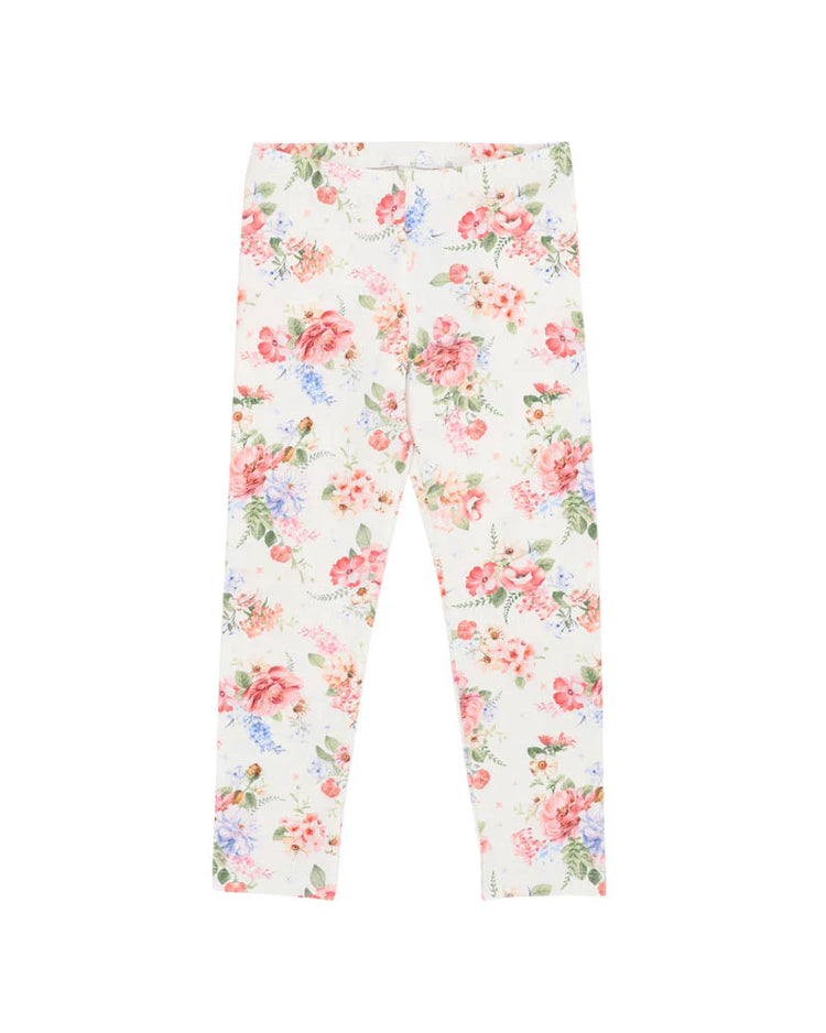 BEBE ANYA BLOOM ORGANIC LEGGINGS 3-7YRS