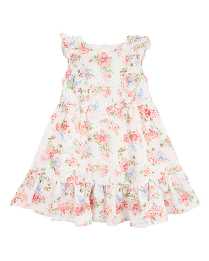 BEBE ANYA BLOOM DRESS  3-7 YRS