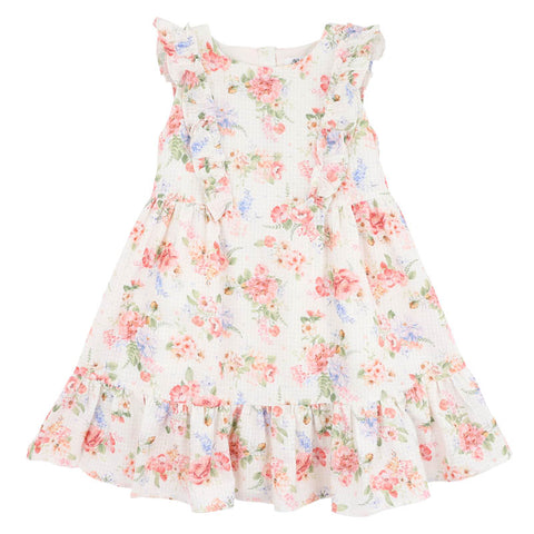 BEBE ANYA BLOOM DRESS  3-7 YRS