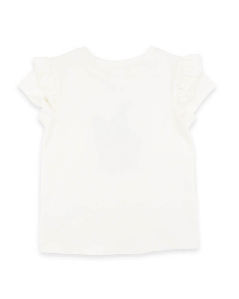 BEBE BONNIE ORGANIC FLOWER  TEE