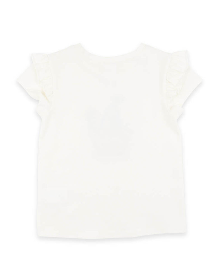 BEBE BONNIE ORGANIC FLOWER  TEE