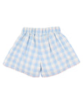 BEBE BONNIE CHECK ORGANIC  SHORTS